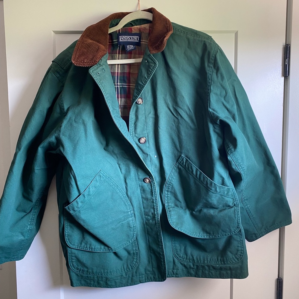 Lands’ End queen’s coat